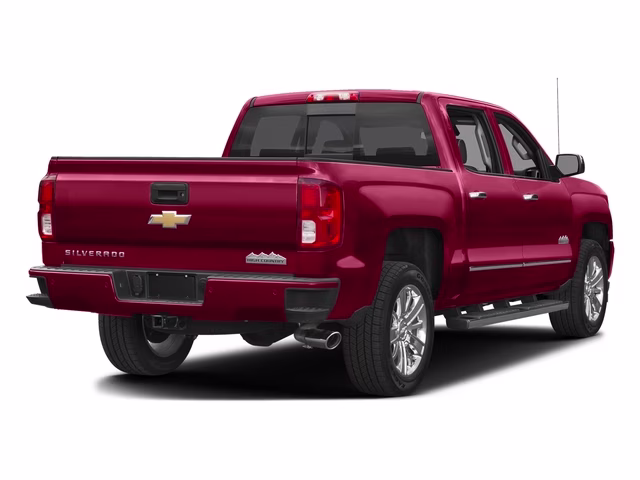 2016 Red Chevrolet Silverado 1500 High Country 4X4 Truck
