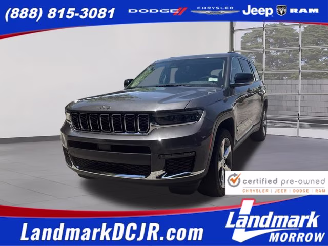 2022 Baltic Gray Metallic Clearcoat Jeep Grand Cherokee L Limited RWD SUV