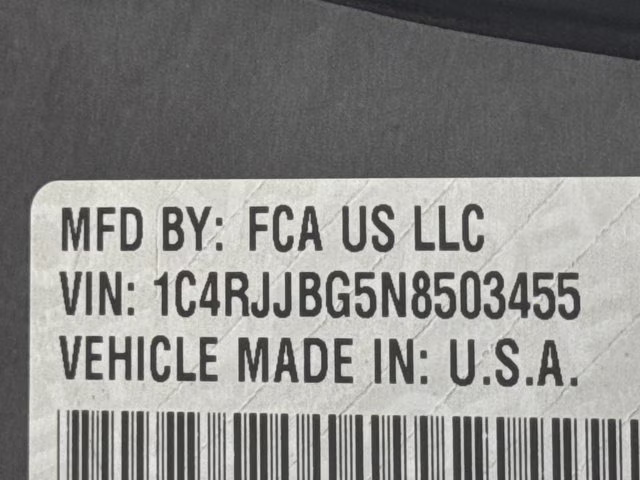 2022 Baltic Gray Metallic Clearcoat Jeep Grand Cherokee L Limited RWD SUV