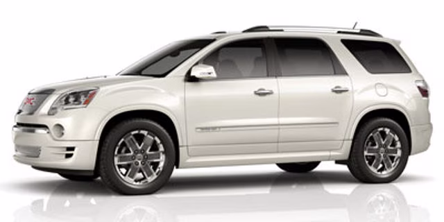 2012 Carbon Black Metallic GMC Acadia Denali FWD SUV