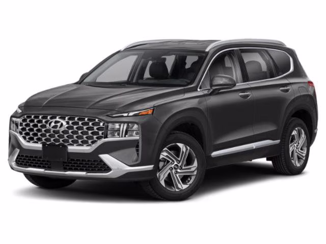 2022 Portofino Gray Hyundai Santa Fe SEL FWD SUV