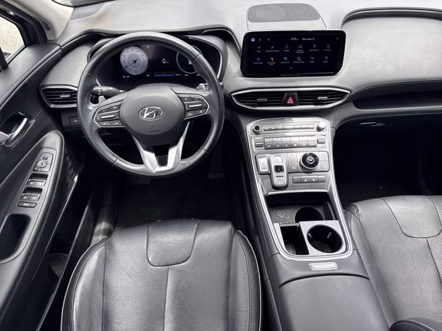 2022 Portofino Gray Hyundai Santa Fe SEL FWD SUV