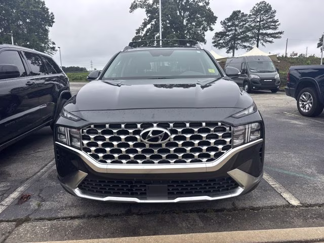 2022 Portofino Gray Hyundai Santa Fe SEL FWD SUV