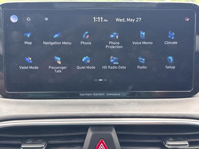 2022 Portofino Gray Hyundai Santa Fe SEL FWD SUV