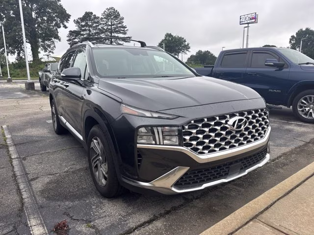 2022 Portofino Gray Hyundai Santa Fe SEL FWD SUV