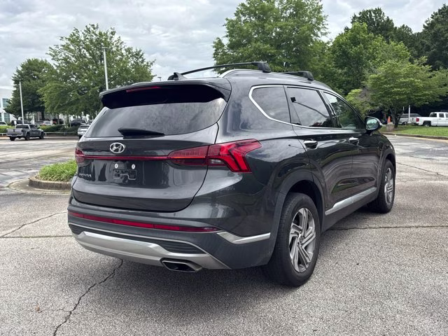 2022 Portofino Gray Hyundai Santa Fe SEL FWD SUV
