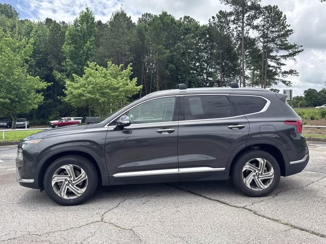 2022 Portofino Gray Hyundai Santa Fe SEL FWD SUV