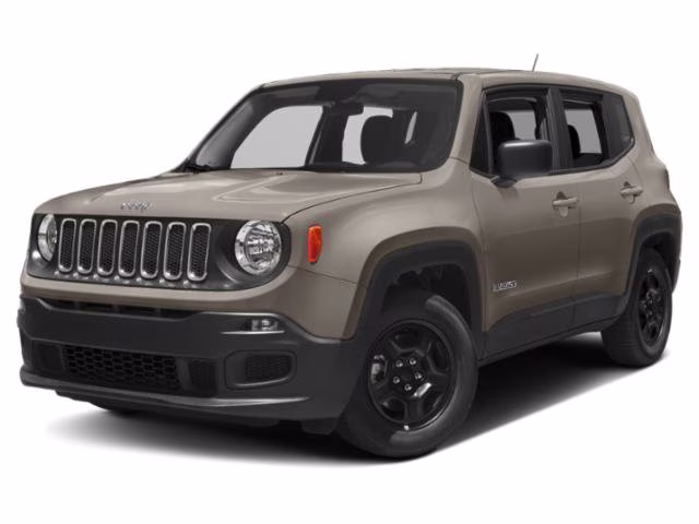 2018 Black Jeep Renegade Latitude FWD SUV
