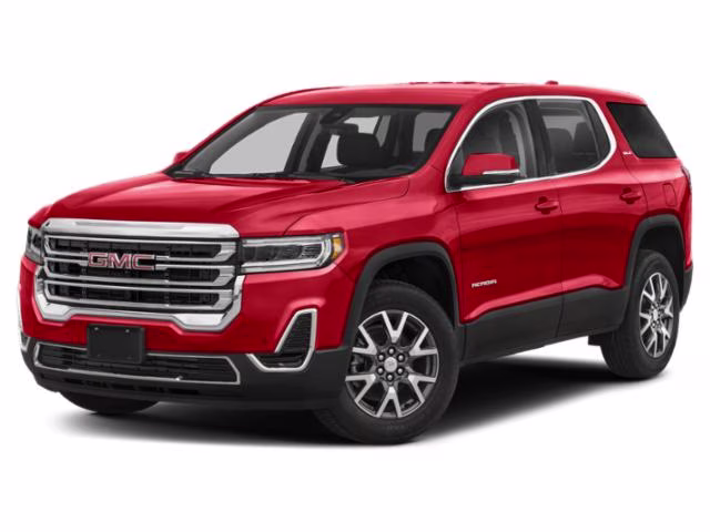 2023 Volcanic Red Tintcoat GMC Acadia SLT AWD SUV