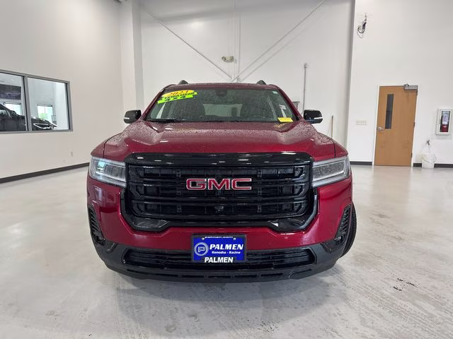 2023 Volcanic Red Tintcoat GMC Acadia SLT AWD SUV