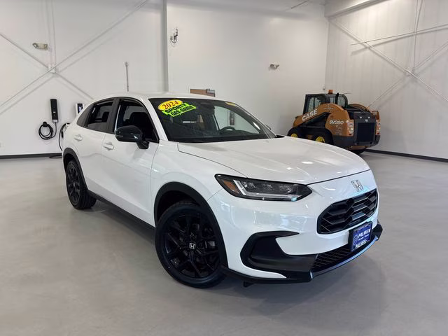 2024 Platinum White Pearl Honda HR-V Sport AWD SUV