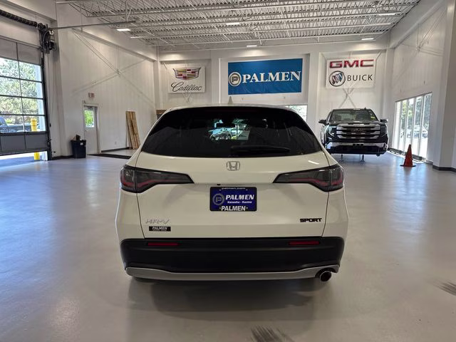 2024 Platinum White Pearl Honda HR-V Sport AWD SUV
