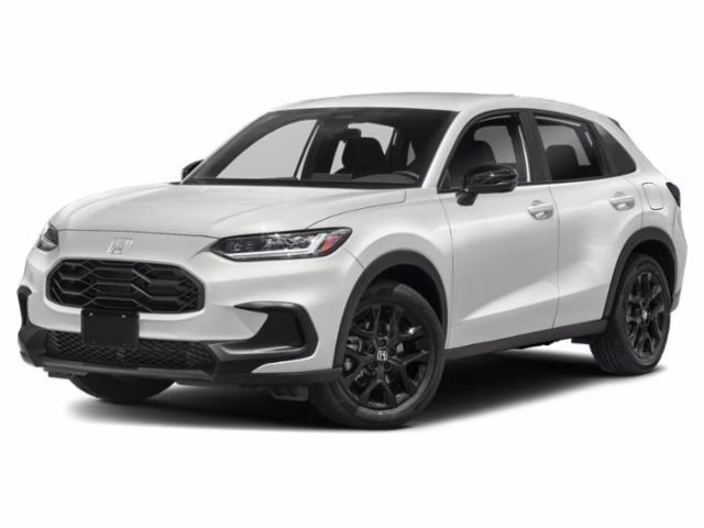 2024 White Honda HR-V Sport AWD SUV