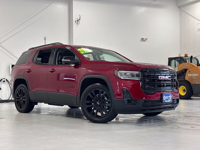 2023 Volcanic Red Tintcoat GMC Acadia SLT AWD SUV