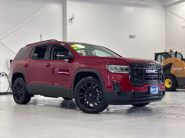 2023 Volcanic Red Tintcoat GMC Acadia SLT AWD SUV