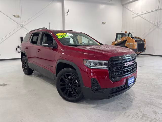 2023 Volcanic Red Tintcoat GMC Acadia SLT AWD SUV