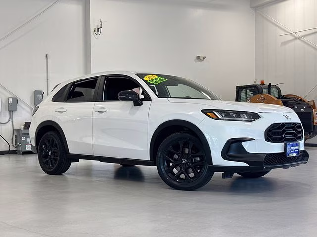 2024 Platinum White Pearl Honda HR-V Sport AWD SUV