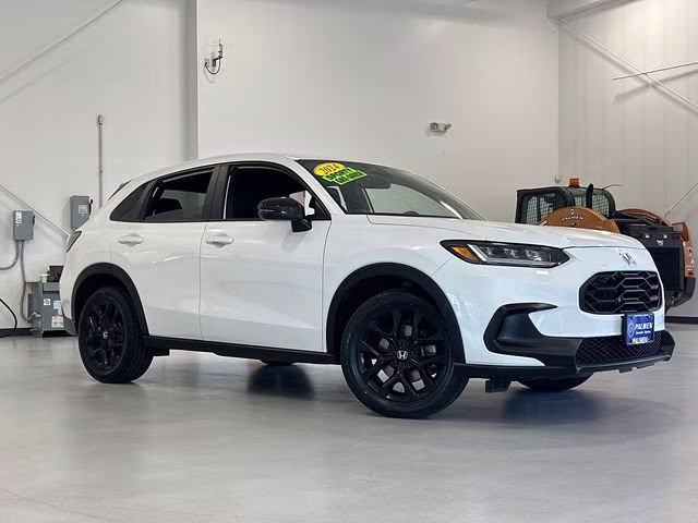 2024 Platinum White Pearl Honda HR-V Sport AWD SUV