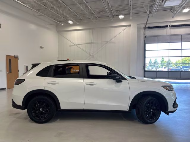 2024 Platinum White Pearl Honda HR-V Sport AWD SUV