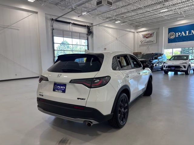2024 Platinum White Pearl Honda HR-V Sport AWD SUV