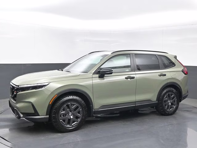 2026 Ash Green Metallic Honda CR-V Hybrid TrailSport AWD SUV