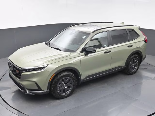 2026 Ash Green Metallic Honda CR-V Hybrid TrailSport AWD SUV