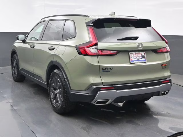 2026 Ash Green Metallic Honda CR-V Hybrid TrailSport AWD SUV
