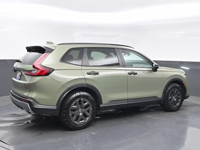 2026 Ash Green Metallic Honda CR-V Hybrid TrailSport AWD SUV