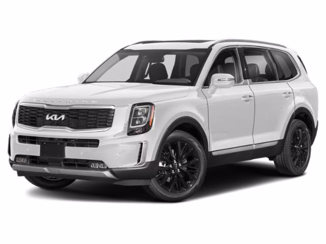 2022 Glacial White Pearl Kia Telluride SX AWD SUV
