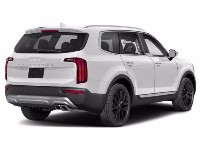 2022 Glacial White Pearl Kia Telluride SX AWD SUV