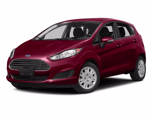 2016 Ruby Red Metallic Tinted Clearcoat Ford Fiesta SE FWD