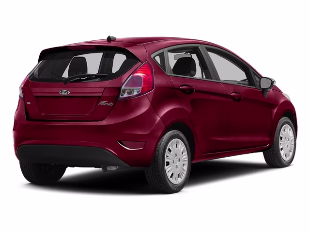 2016 Ruby Red Metallic Tinted Clearcoat Ford Fiesta SE FWD