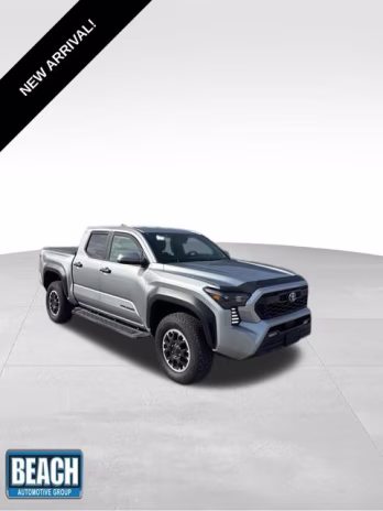 2025 Celestial Silver Metallic Toyota Tacoma TRD Off-Road 4X4 Truck