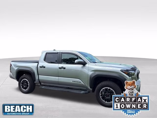 2025 Celestial Silver Metallic Toyota Tacoma TRD Off-Road 4X4 Truck