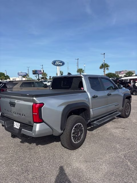 2025 Celestial Silver Metallic Toyota Tacoma TRD Off-Road 4X4 Truck