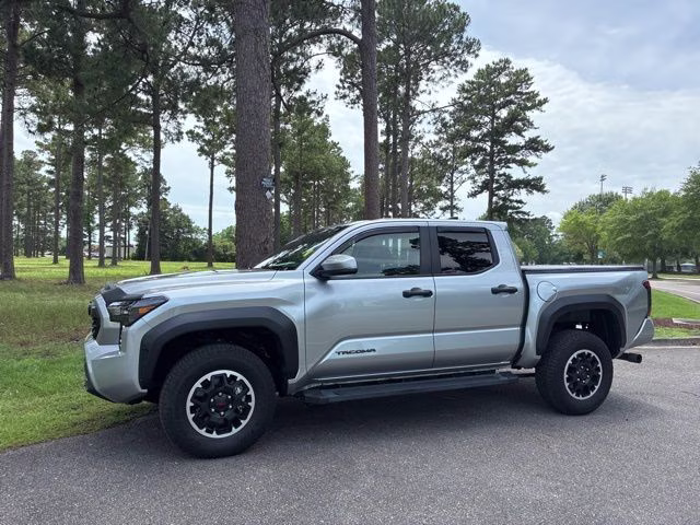 2025 Celestial Silver Metallic Toyota Tacoma TRD Off-Road 4X4 Truck