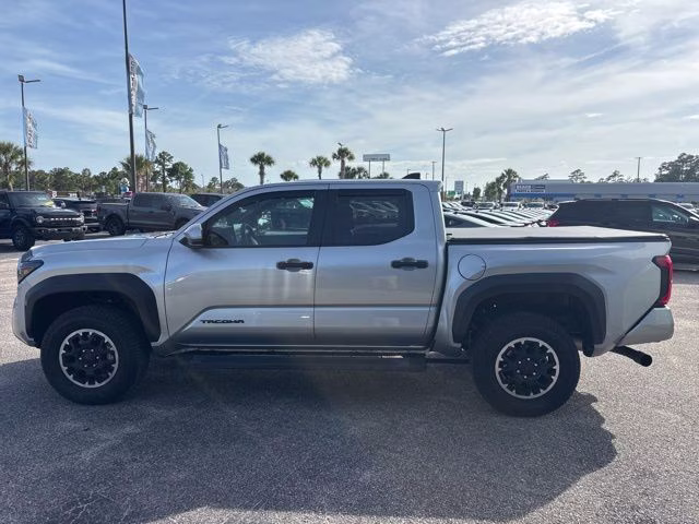 2025 Celestial Silver Metallic Toyota Tacoma TRD Off-Road 4X4 Truck
