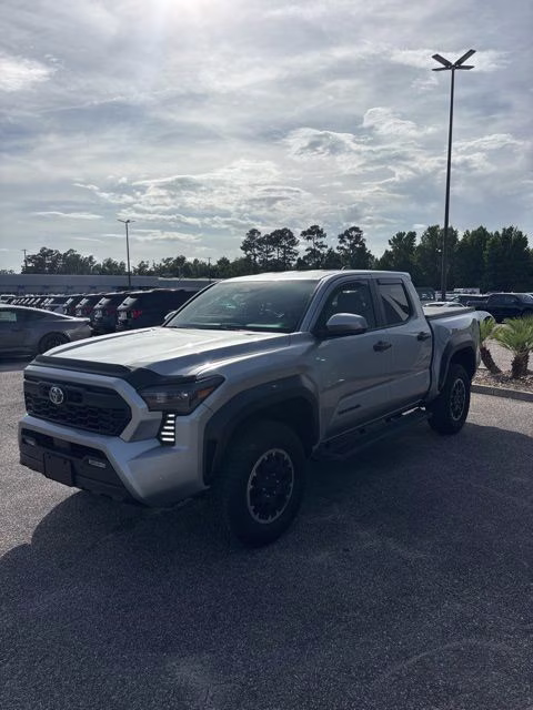 2025 Celestial Silver Metallic Toyota Tacoma TRD Off-Road 4X4 Truck