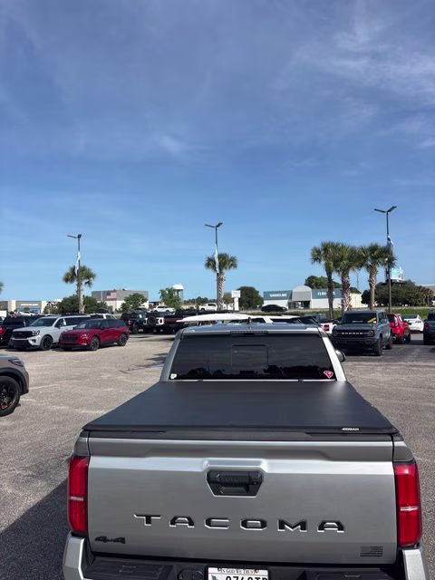 2025 Celestial Silver Metallic Toyota Tacoma TRD Off-Road 4X4 Truck