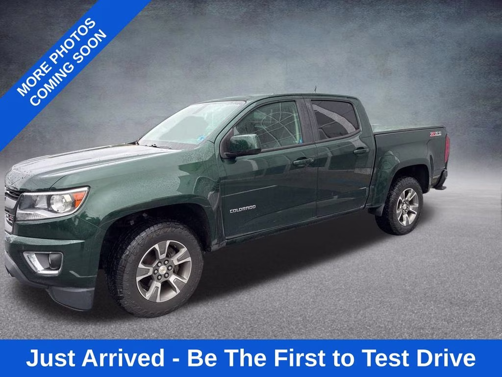 2016 Rainforest Green Metallic Chevrolet Colorado Z71 4X4 Truck
