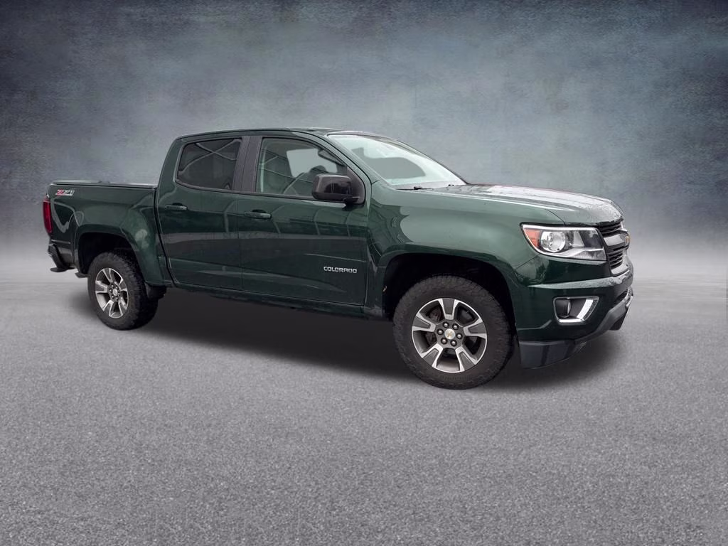 2016 Rainforest Green Metallic Chevrolet Colorado Z71 4X4 Truck