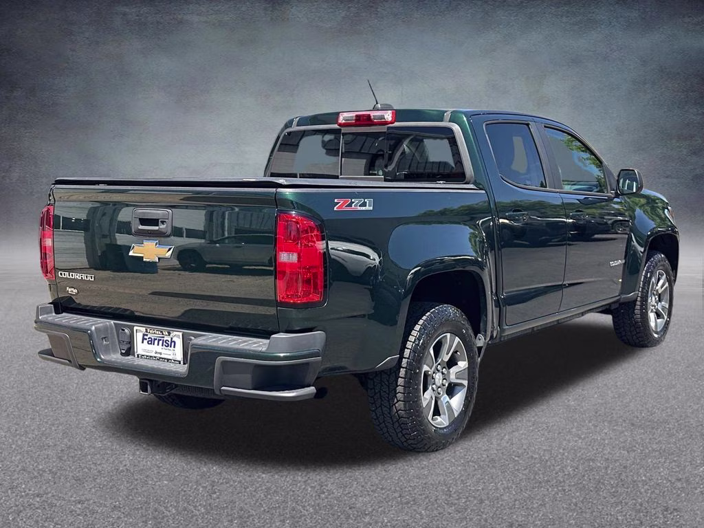 2016 Rainforest Green Metallic Chevrolet Colorado Z71 4X4 Truck
