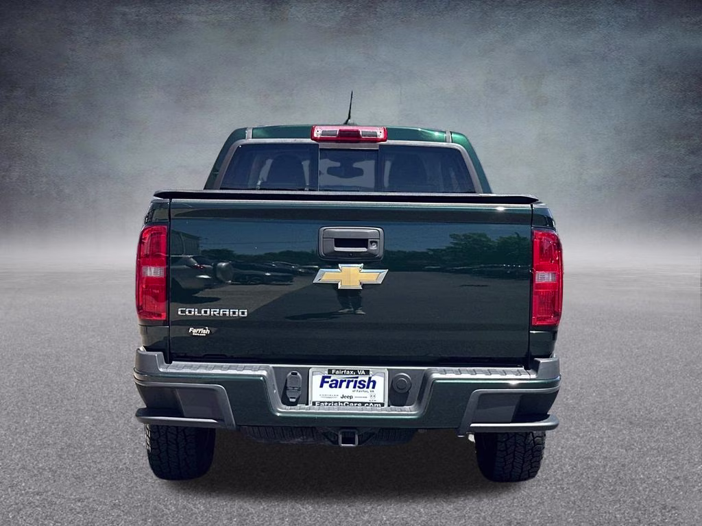 2016 Rainforest Green Metallic Chevrolet Colorado Z71 4X4 Truck