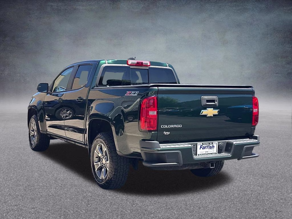 2016 Rainforest Green Metallic Chevrolet Colorado Z71 4X4 Truck