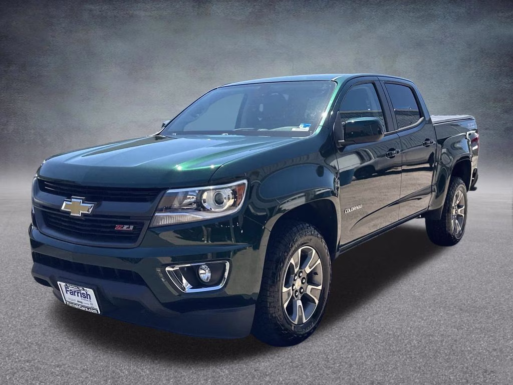 2016 Rainforest Green Metallic Chevrolet Colorado Z71 4X4 Truck