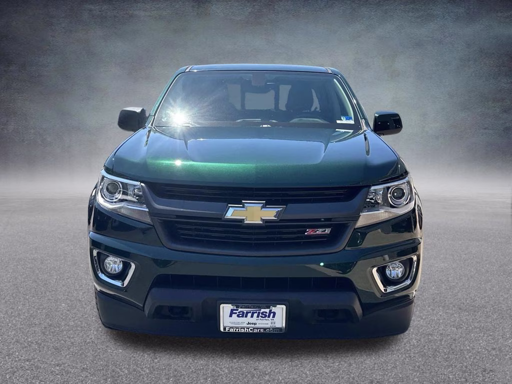 2016 Rainforest Green Metallic Chevrolet Colorado Z71 4X4 Truck