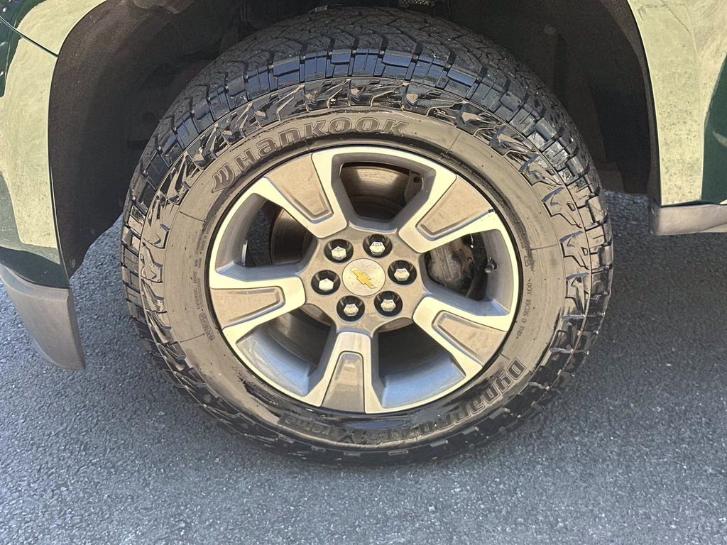 2016 Rainforest Green Metallic Chevrolet Colorado Z71 4X4 Truck