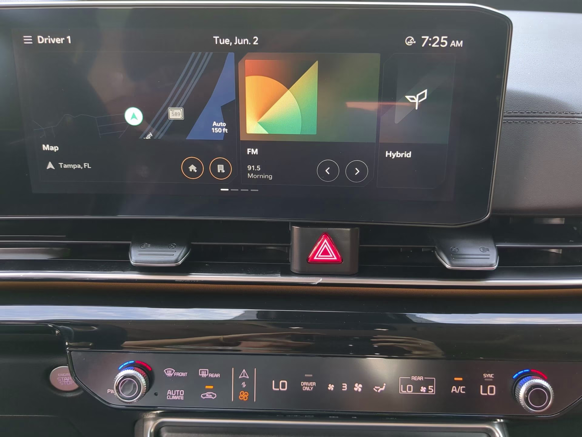 2025 Astra Blue Kia Carnival Hybrid SX Prestige FWD Van