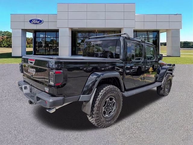 2021 Black Clearcoat Jeep Gladiator Overland 4X4 Truck