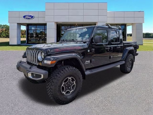 2021 Black Clearcoat Jeep Gladiator Overland 4X4 Truck